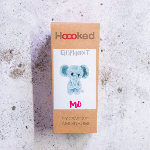 Hoooked Elephant Mo Spring DIY Kit