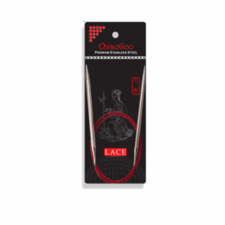 ChiaoGoo Red Lace Rundstickor