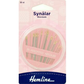 30 st blandade synålar från Hemline