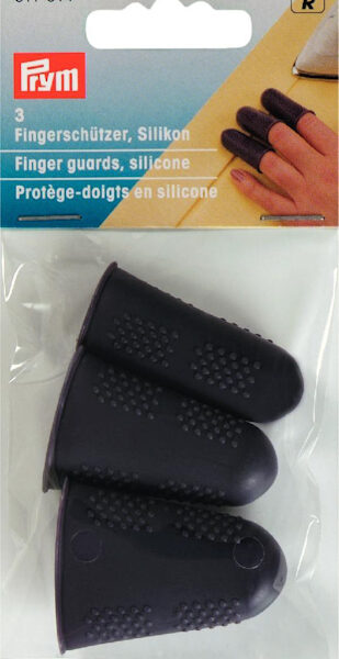 Fingerskydd silikon 3-pack