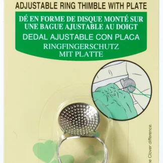 Justerbar fingerborg med platta