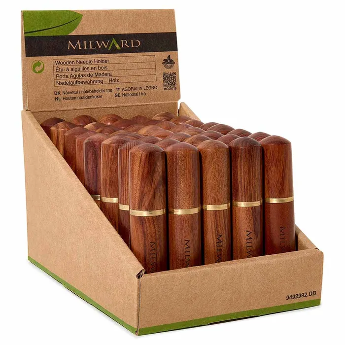 Milwards nåletui i Rosewood-trä - Bild 2